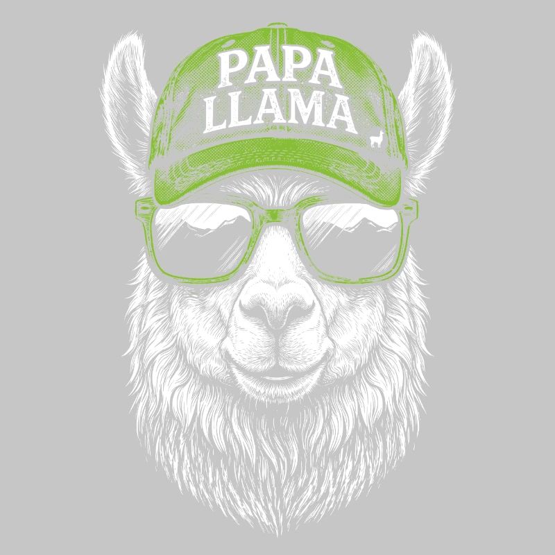 Papa Llama Cap Design