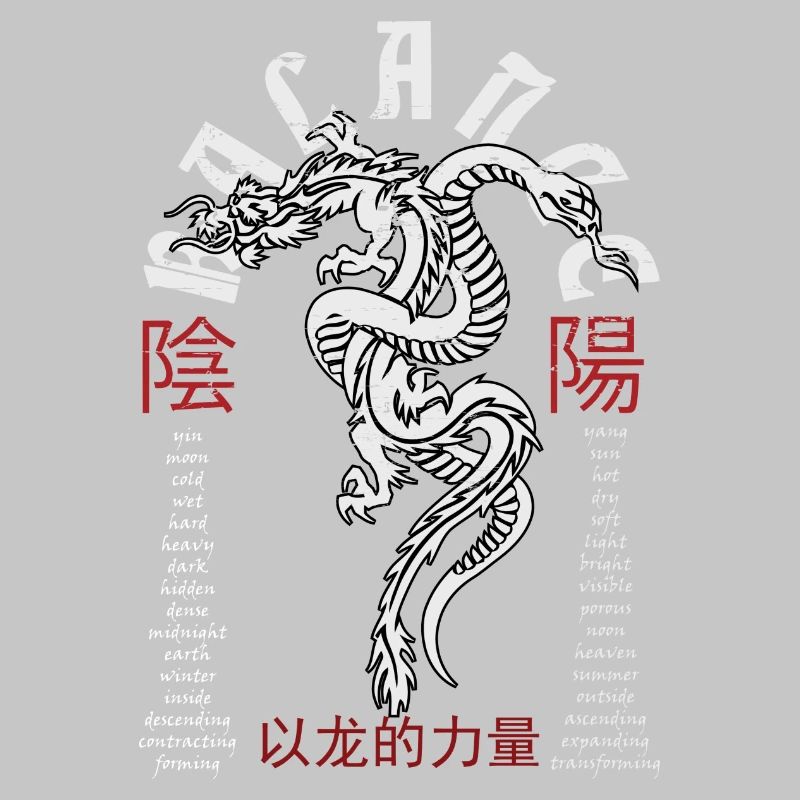 Dragon et serpent chinois