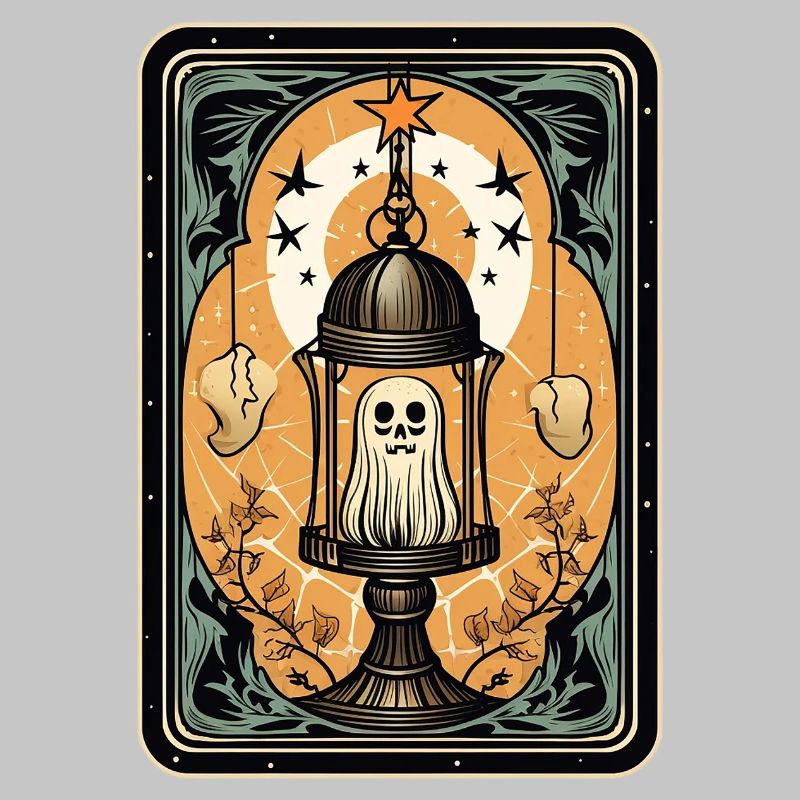 Fantôme dans une cage Cage de Tarot