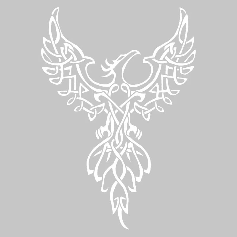 White Phoenix Symbol