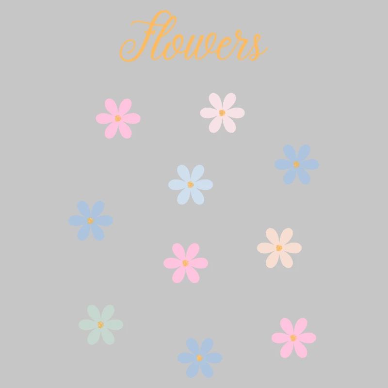 Pastel Blossom Magic: Elegant Floral Design