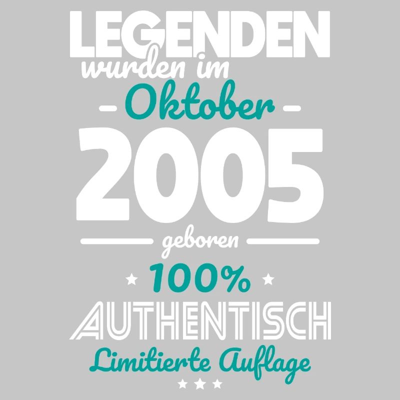 20th Birthday - Legends were created in October 2005