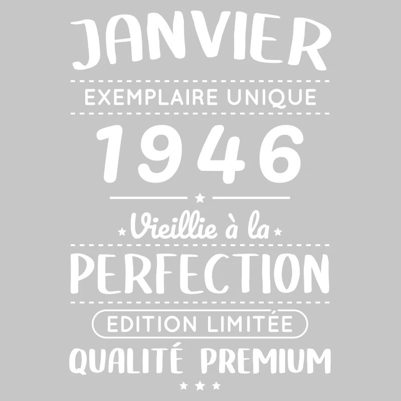 80-jähriges Jubiläum - Januar 1946 Perfektion