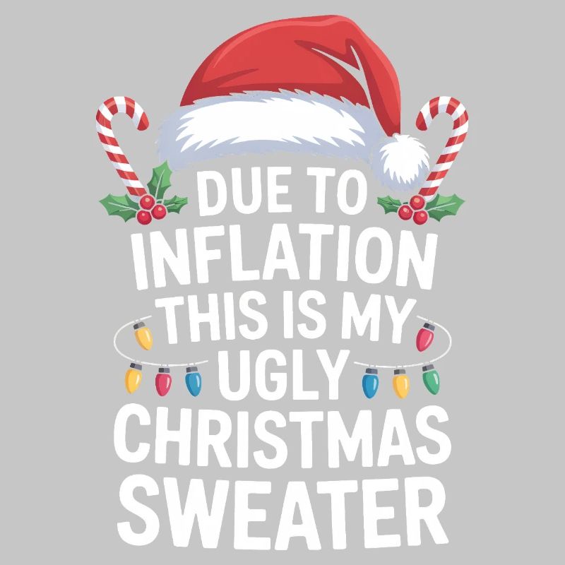 Pull de Noël moche et moche de l’inflation