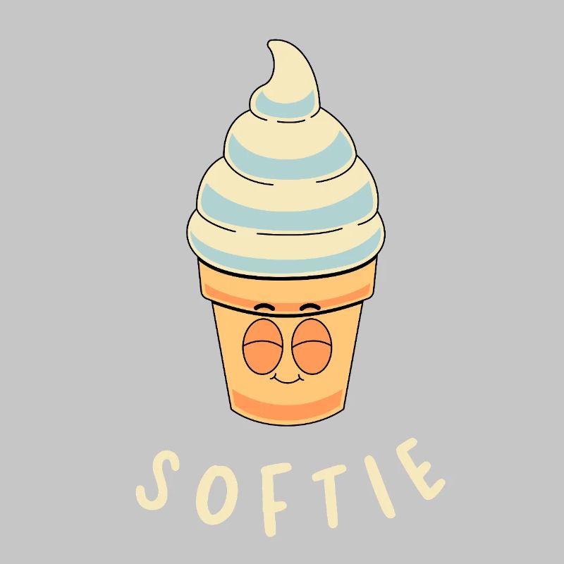 Softie Softeis Comic Icecream Lover