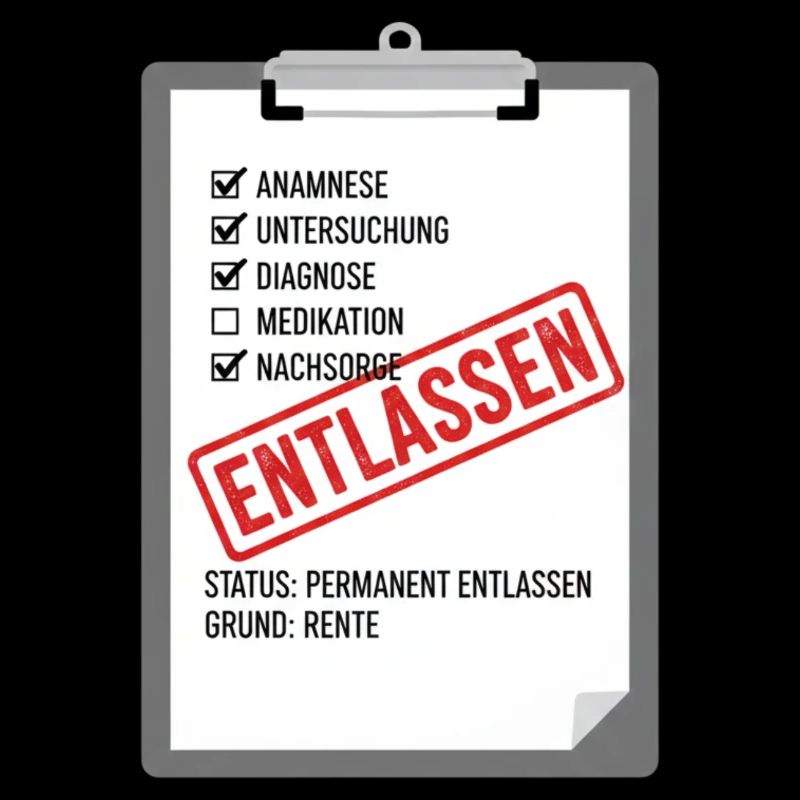 Entlassung Pflege Satire