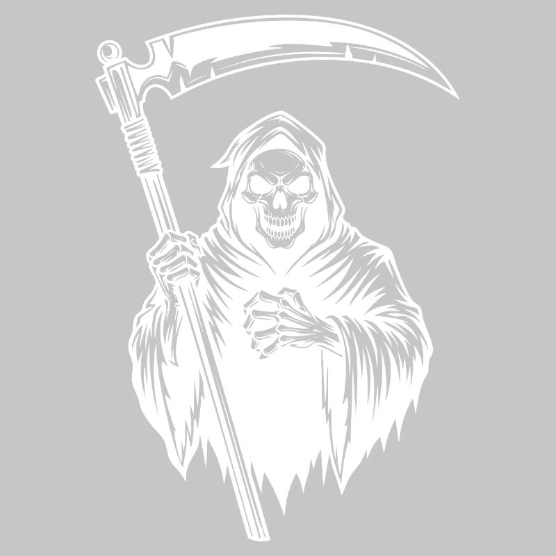 Der Sensenmann Reaper Design Skull Version