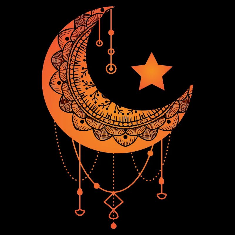 Moon Crescent Moon Crescent Moon Crescent Moon Star