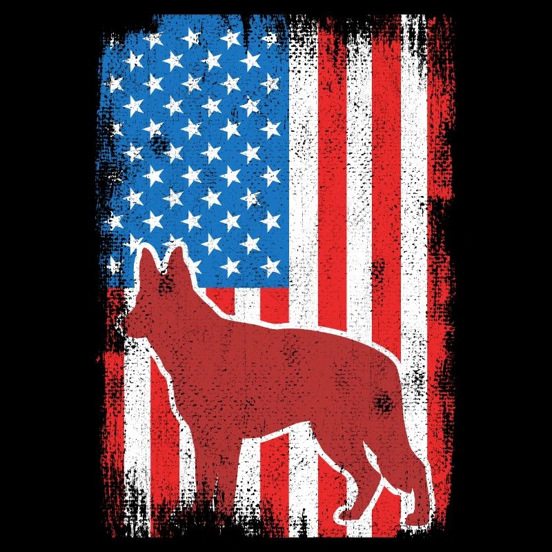 US Patriotic Shepherd Dog