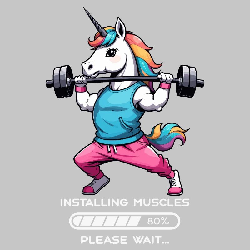 Bodybuilder Unicorn