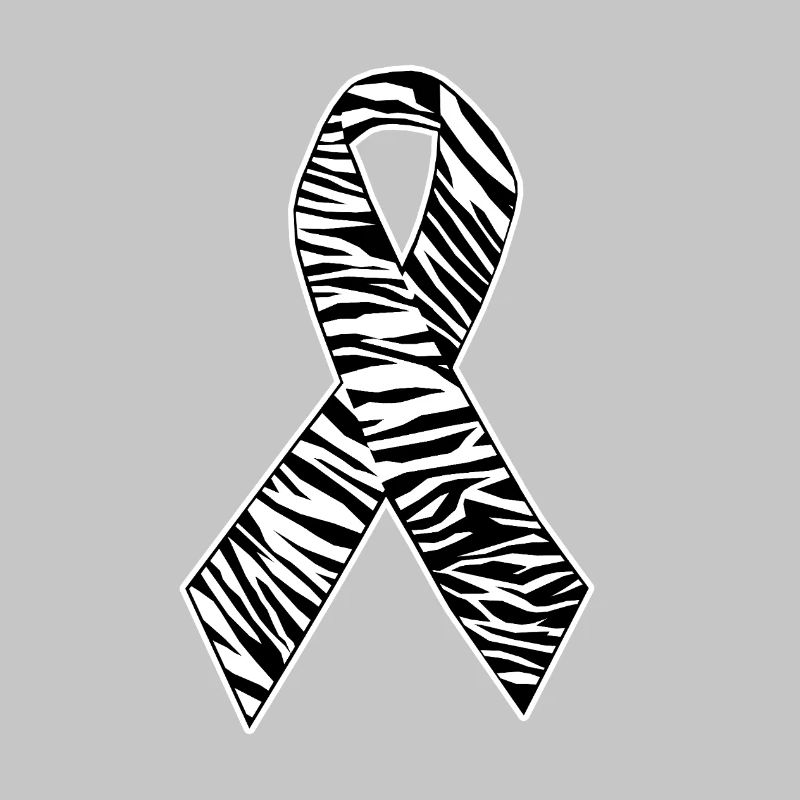 Zebra Print Ruban de sensibilisation