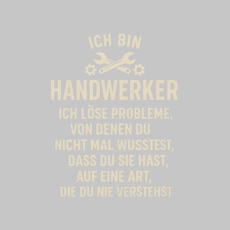 Ich bin Handwerker