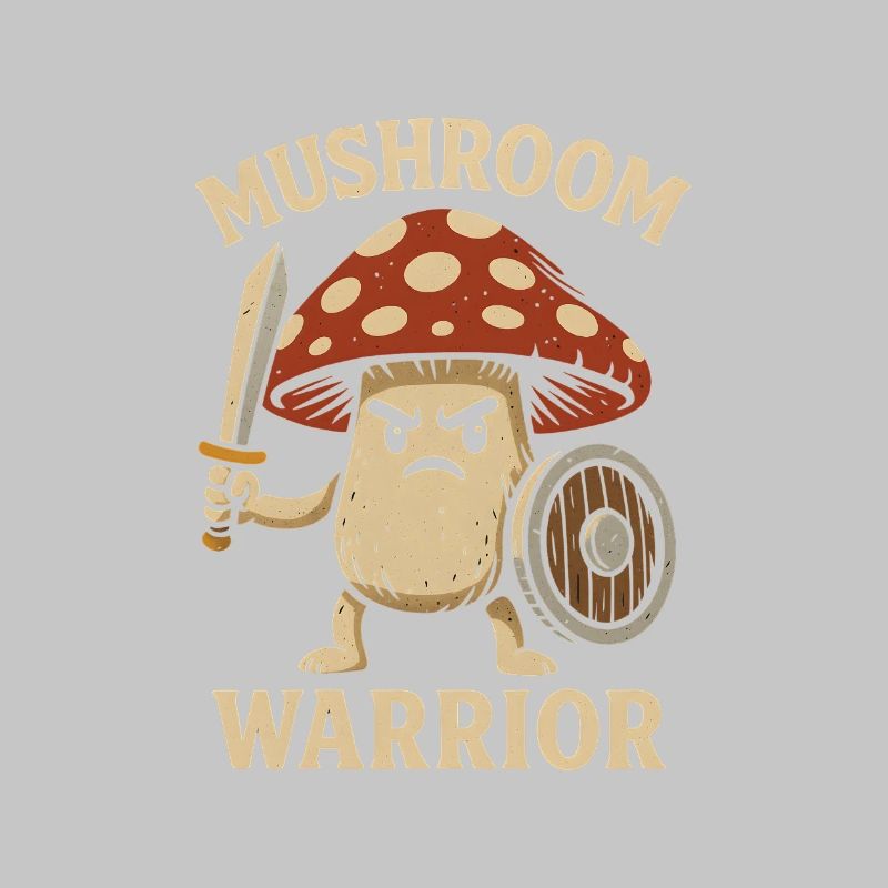 Guerrier champignon avec épée
