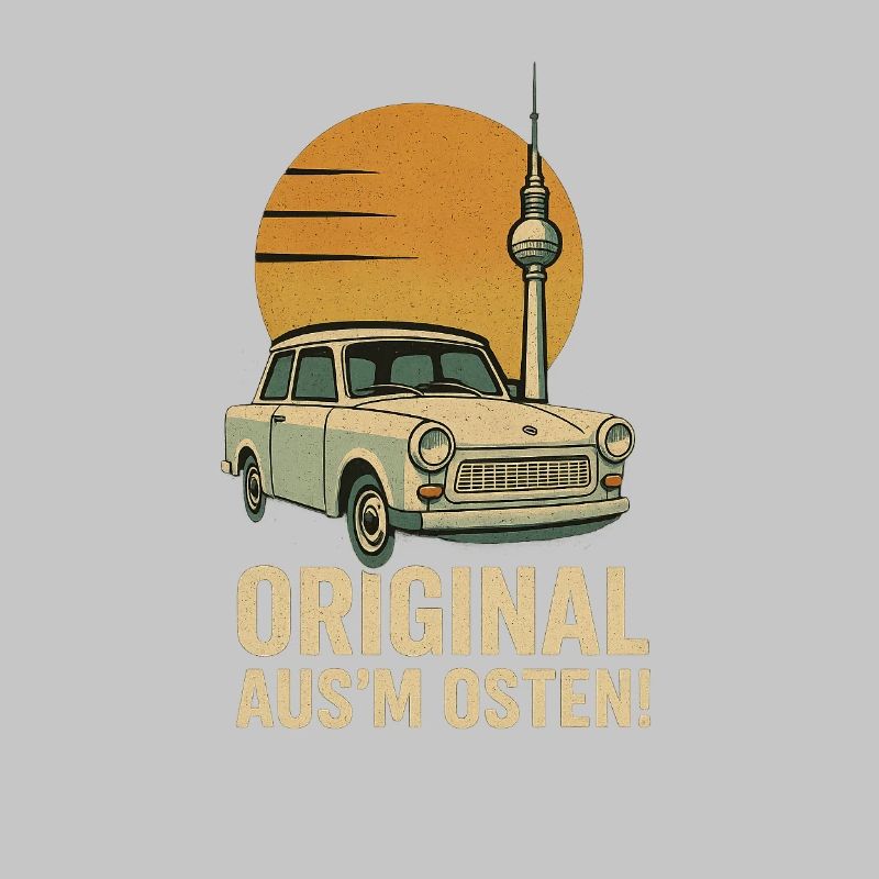Original de l’Est – GDR Trabi design culte avec Fe