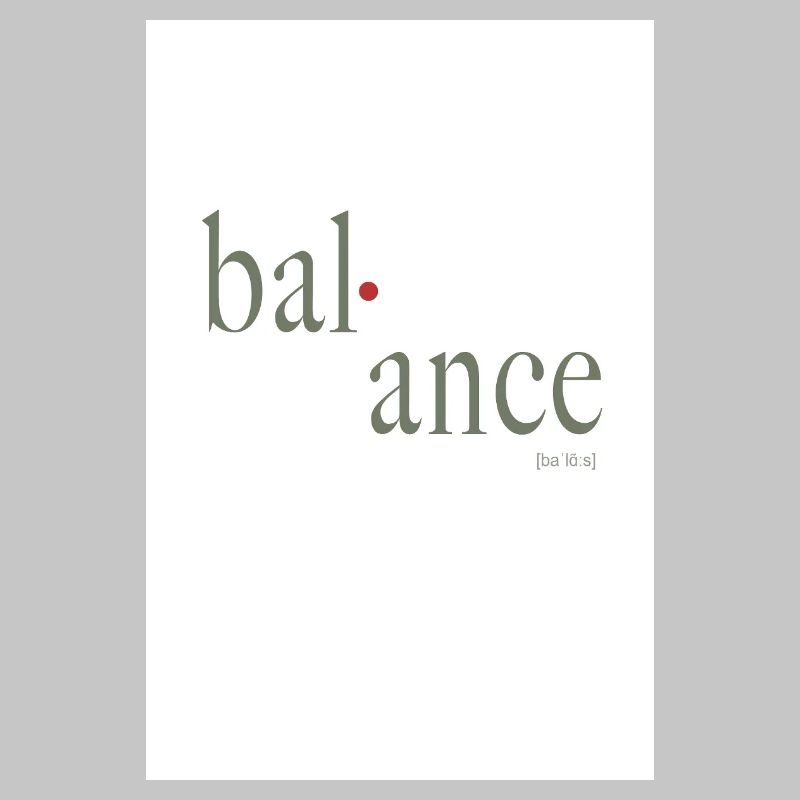 Conception de typographie équilibrée avec transcription phonétique