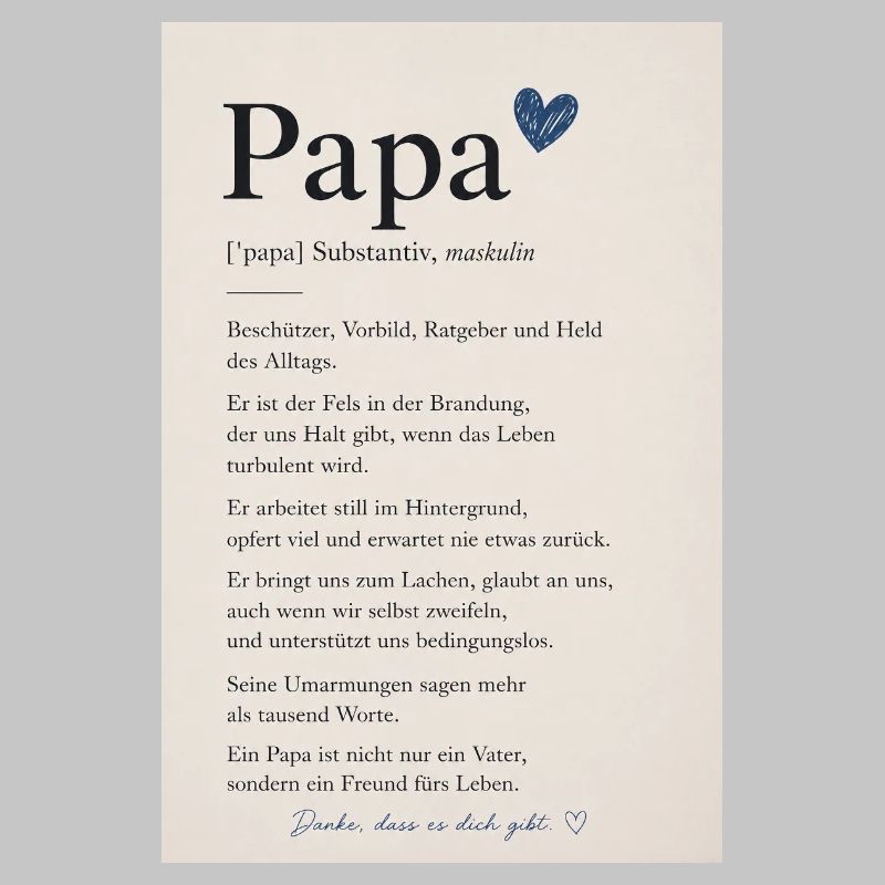 Danke Papa