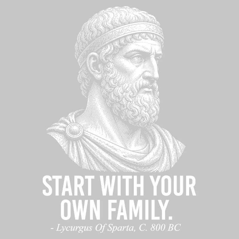 Beginnen Sie mit Ihrer eigenen Familiengeschichte von Sparta