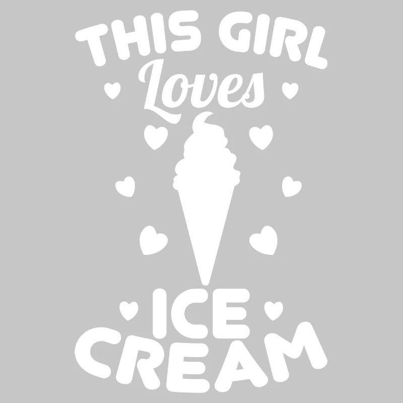 Eiscreme Mädchen