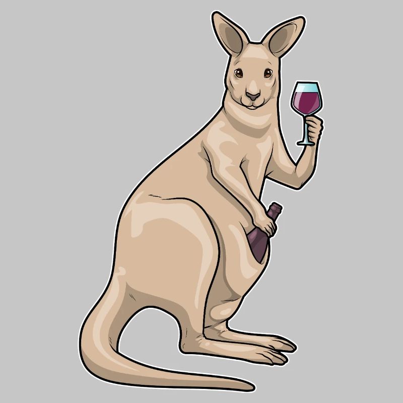 Kangaroo Red Wine
