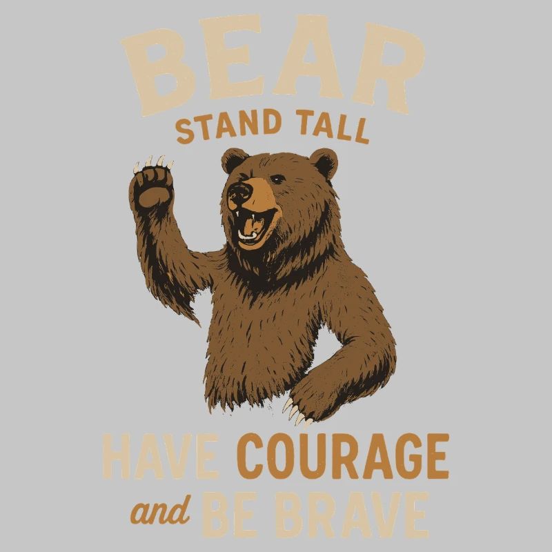 Devise de l’ours pour les braves