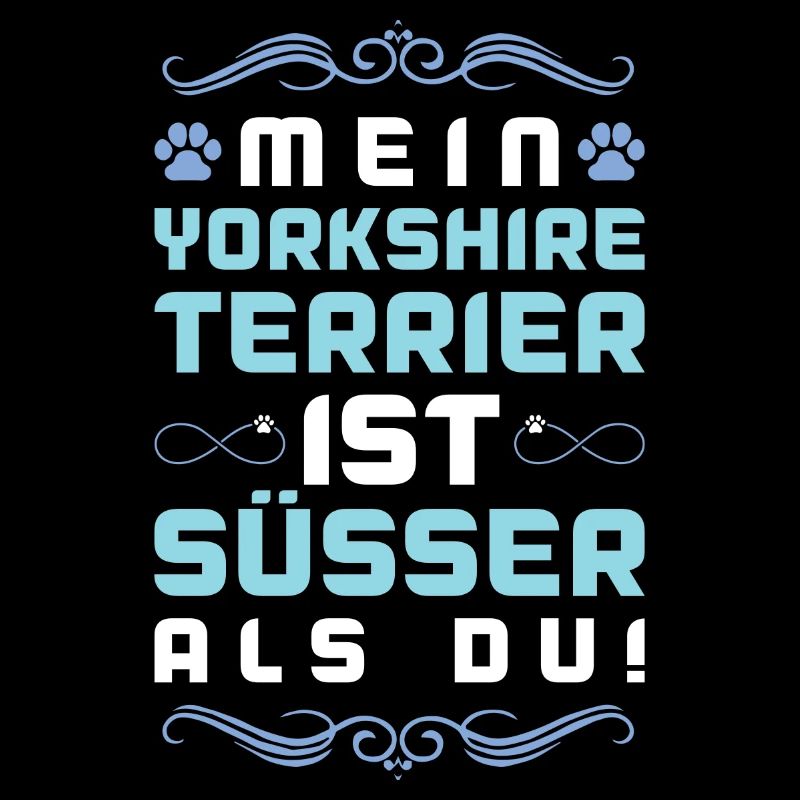 yorkshire terrier hund spruch