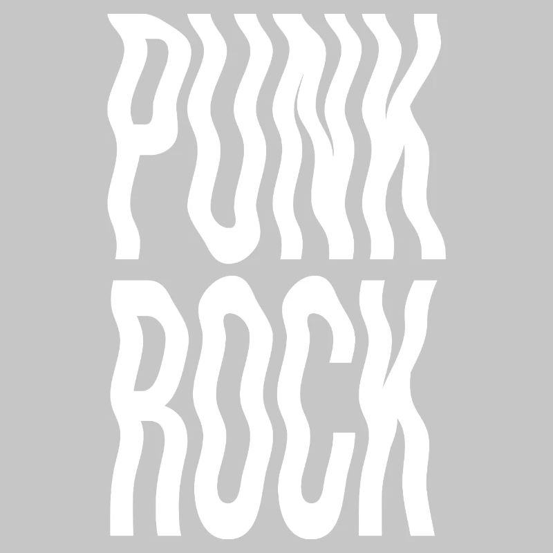 Wavy Punk Rock Typography