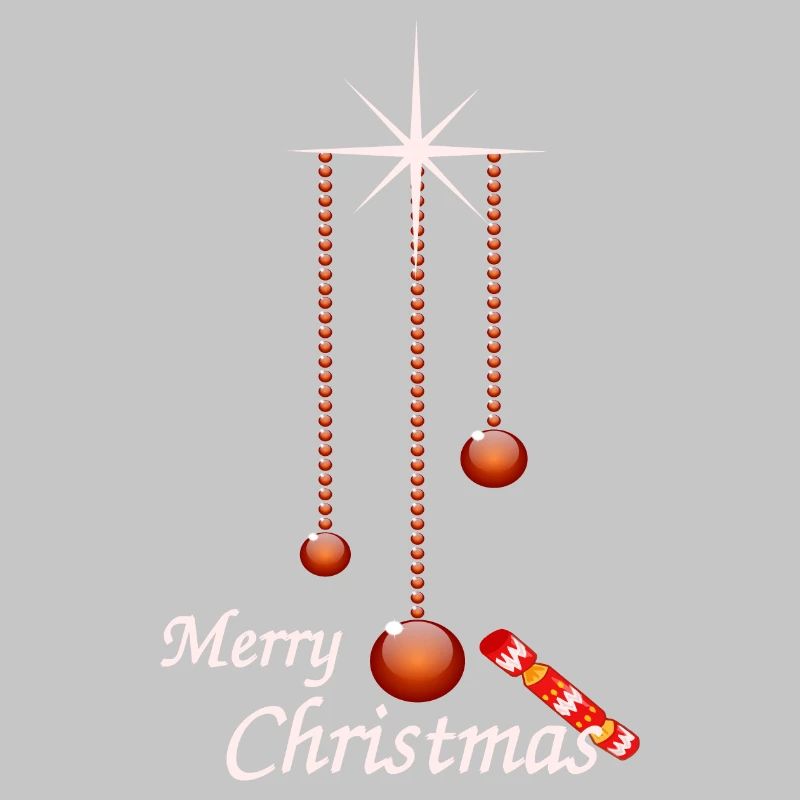 Weihnachtskugeln mit Bonbon