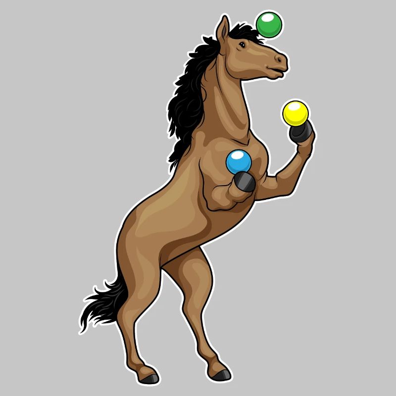 Jongleur de cheval