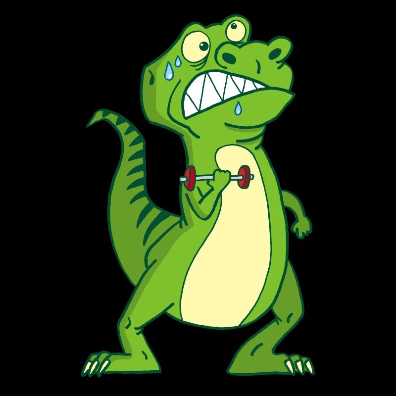 Kräftiger Dinosaurier