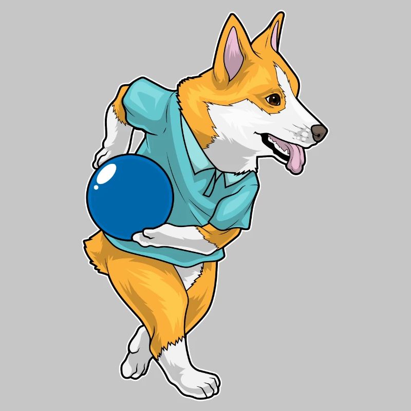 Corgi Bowling Bowlingkugel