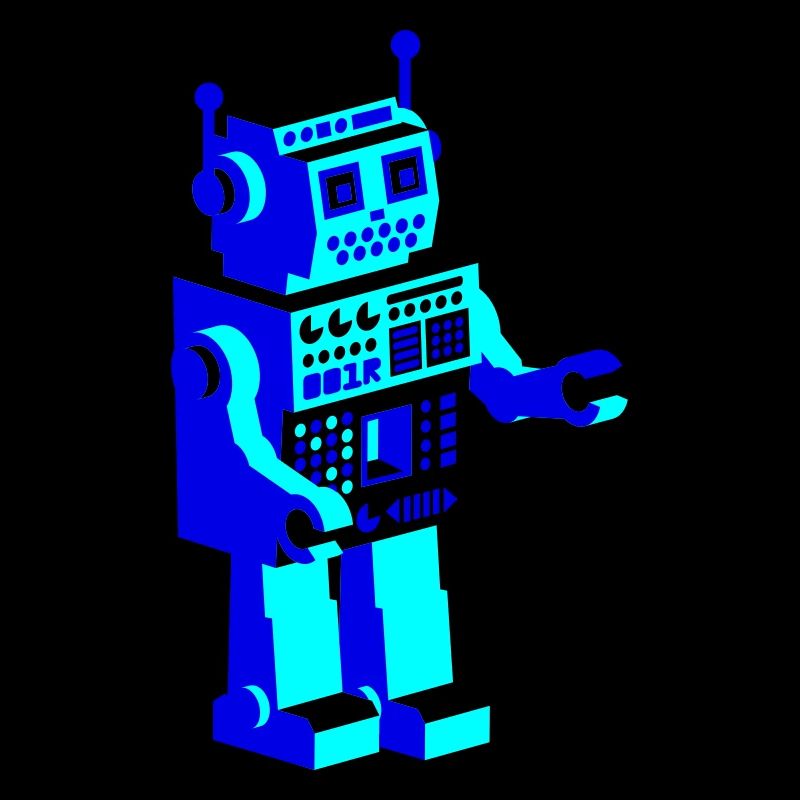 retro robot roboter