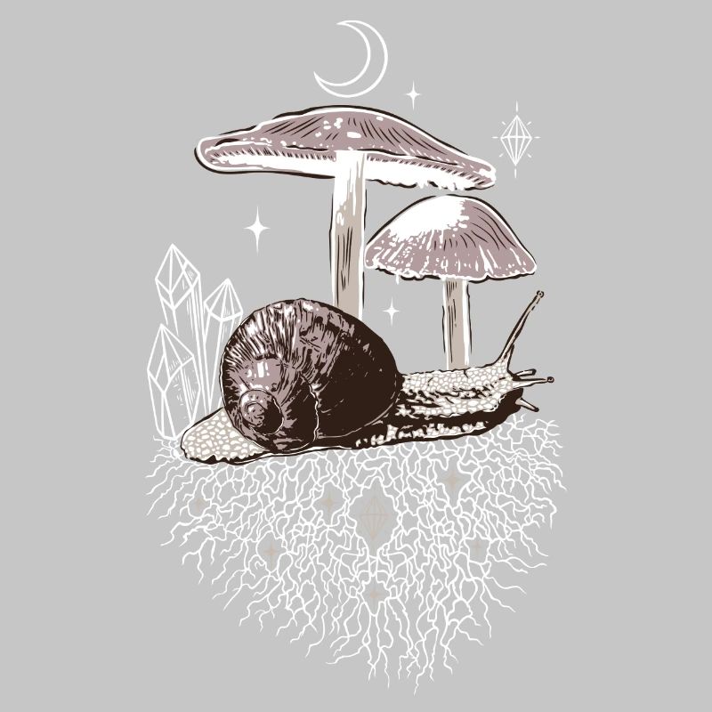 Champignons Vignoble Cristaux d’escargot