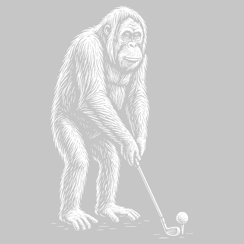 Orangutan-Golfputts