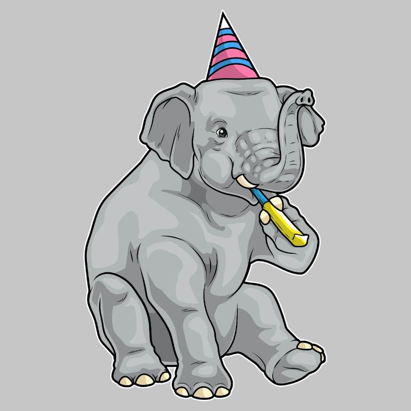 Elephant Birthday Toad
