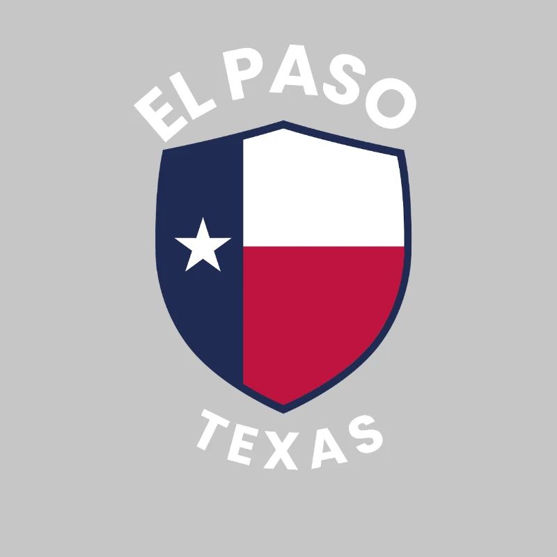 El Paso Texas Shield Flag