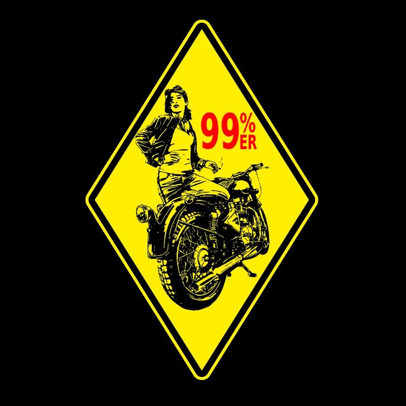 99%er Lady – Bold Biker Vibes