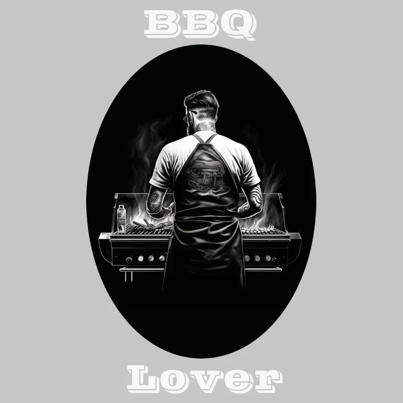 BBQ Lover weiß