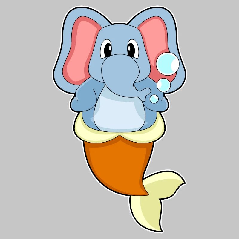 Elephant Mermaid