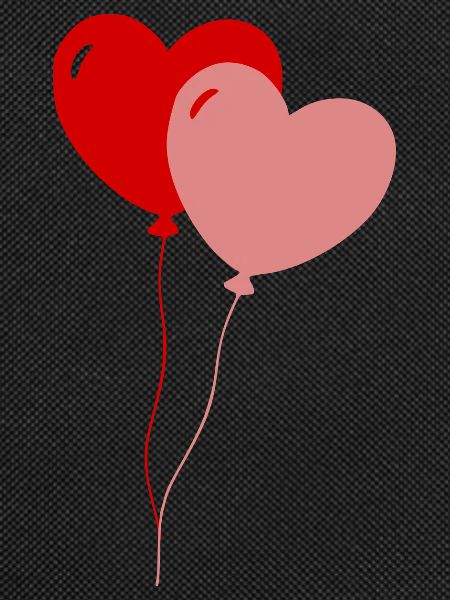 Herz-Luftballons