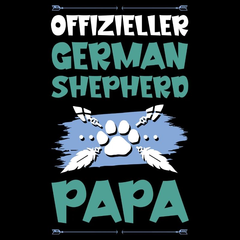 Berger allemand chiens papa