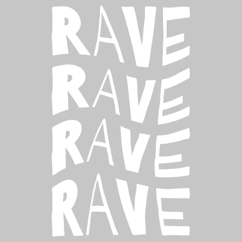 Rave Repeat Typography