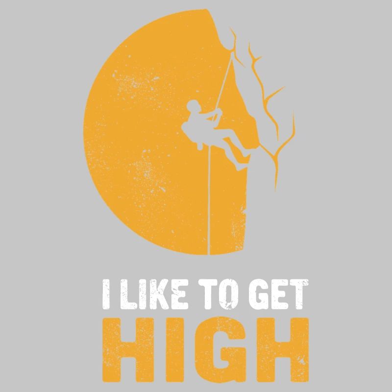Moonlight Climber Silhouette