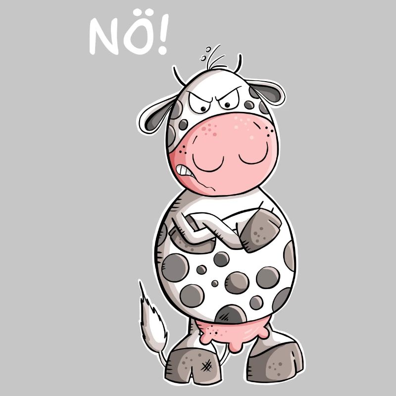 Nö Kuh I Statement Einfach Nö Design I Nein