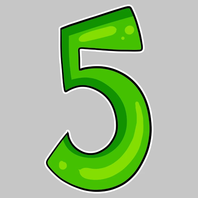 Numéro 5 Numéro Vert