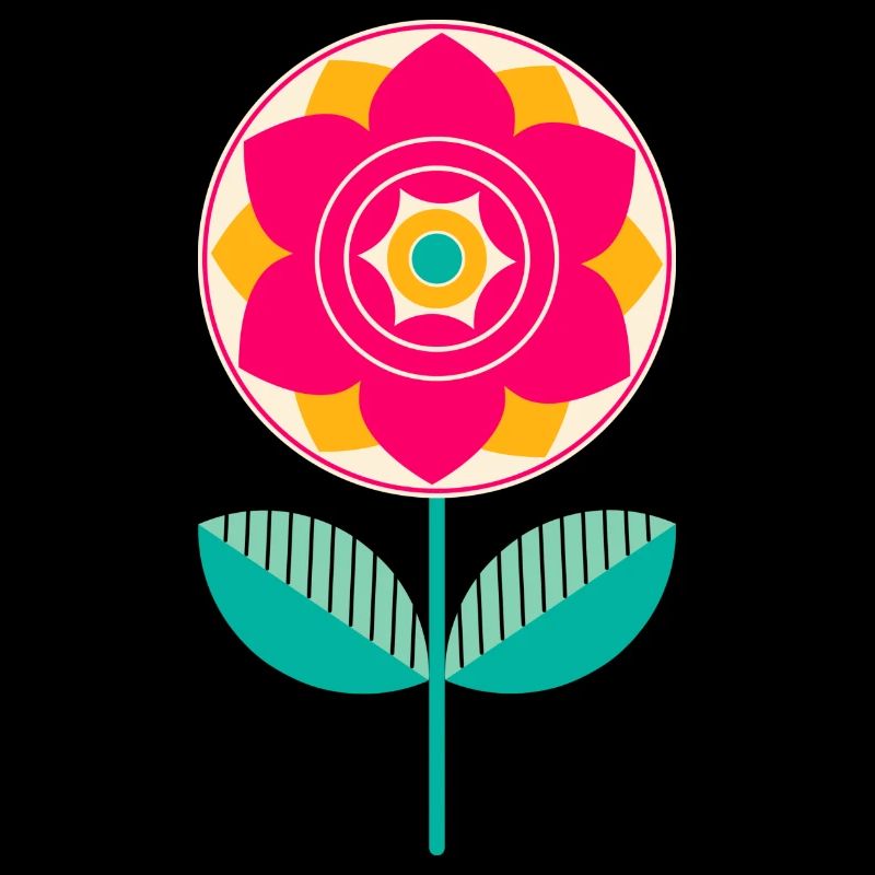 Süße bunte Blume