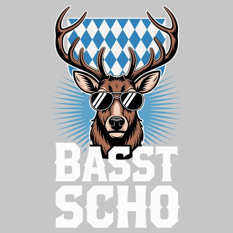 Basst Scho Hirsch Dialecte bavarois Bavière