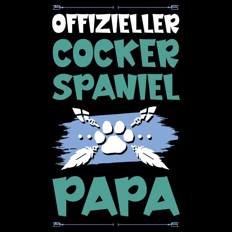 Cocker Spaniel chiens papa