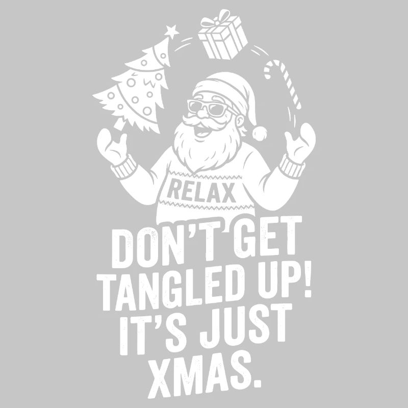 Relax Santa: Don't Get Tangled Xmas