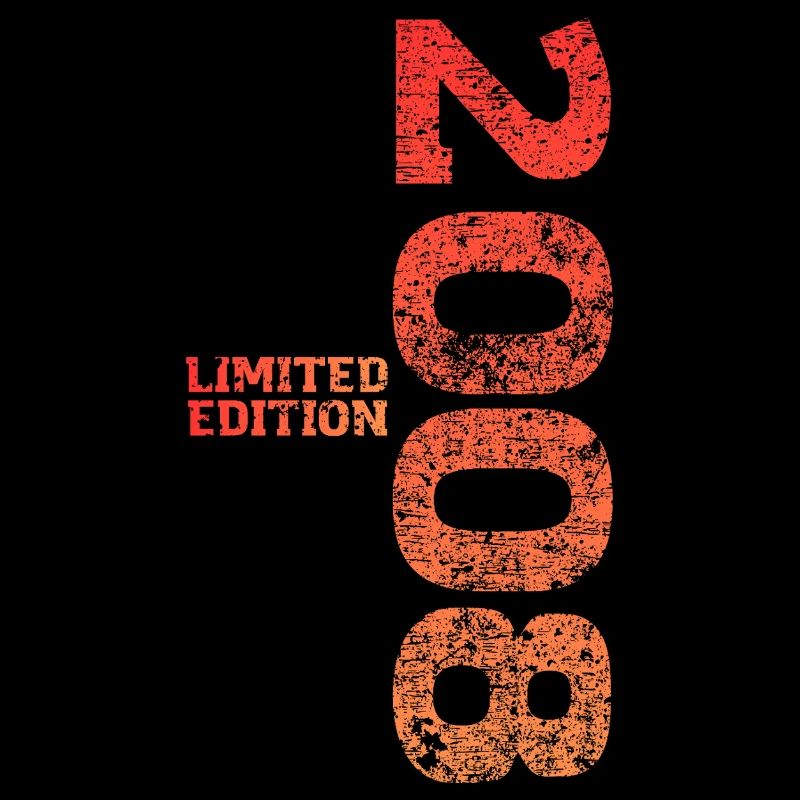 Limited Edition 2008 18. Geburtstag Geschenk