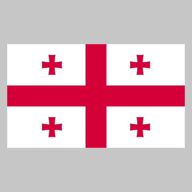 Drapeau de la Géorgie